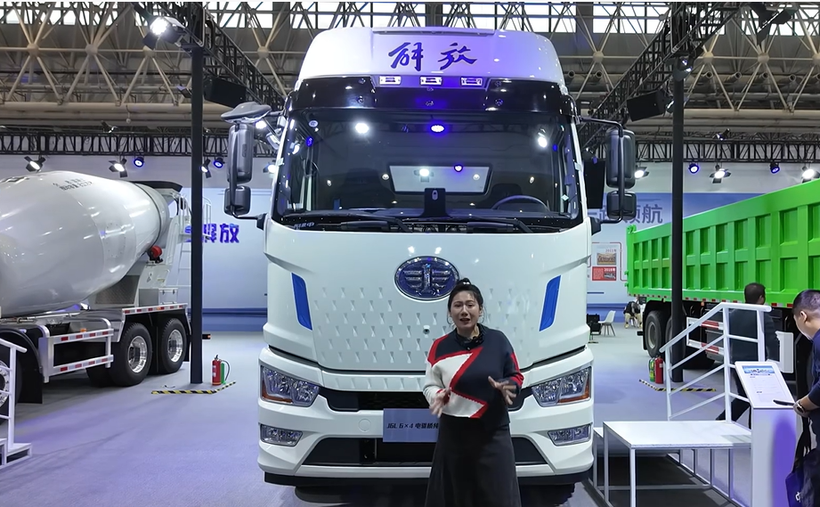 能再轻500KG！解放J6L电驱桥纯电牵引车够轻够省还硬核